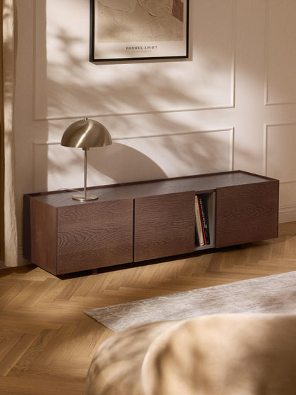 Westwing Collection Holz-TV-Lowboard Larsen Günstiger Verkauf