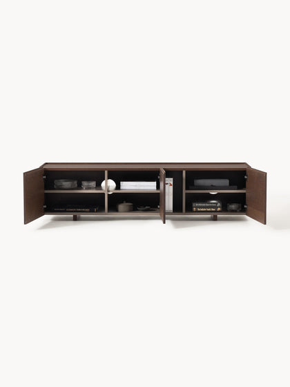 Westwing Collection Holz-TV-Lowboard Larsen Günstiger Verkauf