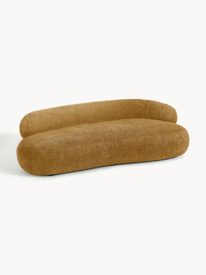 Westwing Collection Sofa Alba (3-Sitzer) aus Teddy-Bouclé Cyber Monday