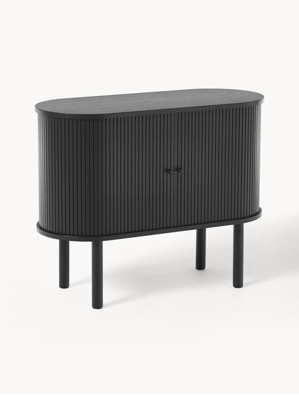 Westwing Collection Kleines Sideboard Calary mit geriffelter Front Muttertagsangebot