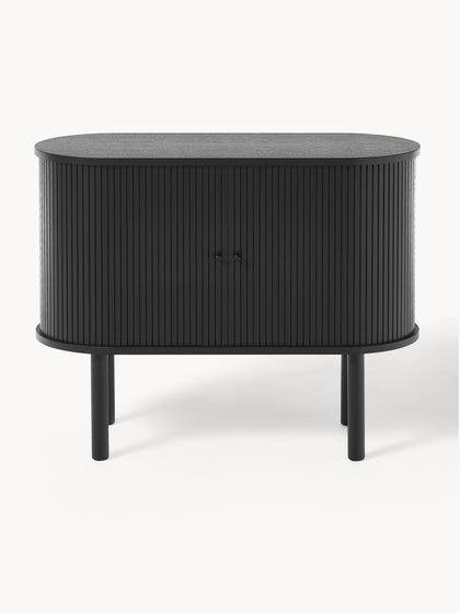 Westwing Collection Kleines Sideboard Calary mit geriffelter Front Muttertagsangebot