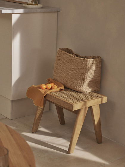 Westwing Collection Hocker Sissi mit Wiener Geflecht Jubiläumsangebot