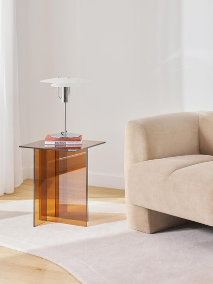 Westwing Collection Glas-Beistelltisch Anouk Heißer Verkauf