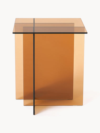 Westwing Collection Glas-Beistelltisch Anouk Heißer Verkauf