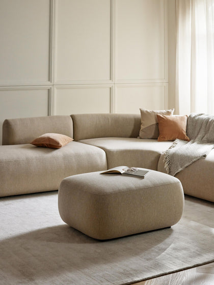Westwing Collection Hocker Sofia Zeitlich begrenztes Angebot