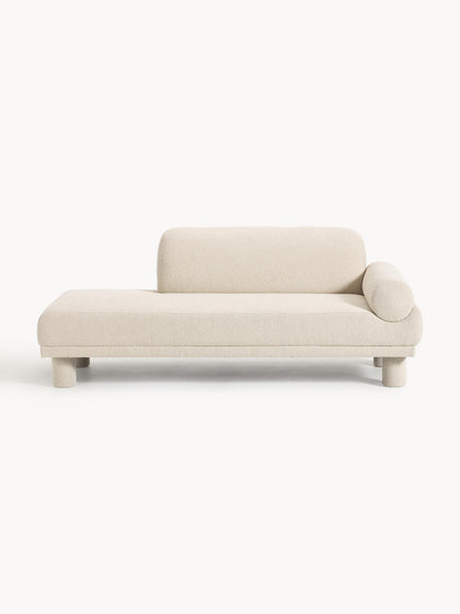 Westwing Collection Bouclé-Ottomane Lilo