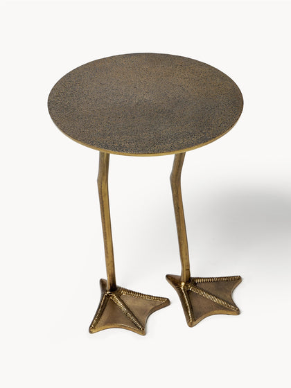 Westwing Collection Deko-Beistelltisch Duck aus Metall Tägliche Deals