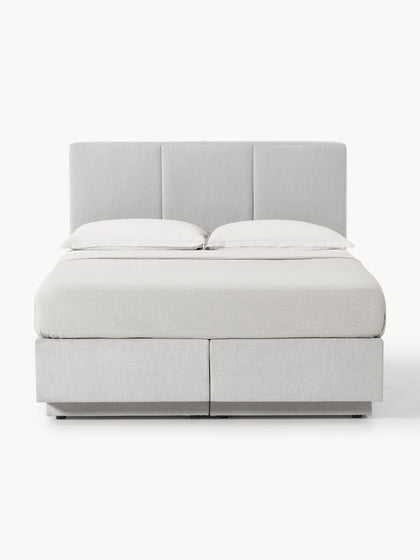 Westwing Collection Boxspringbett Oberon mit Stauraum Letzter Tag