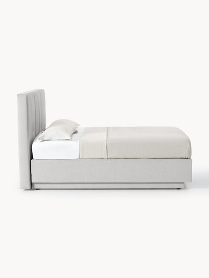 Westwing Collection Boxspringbett Oberon mit Stauraum Letzter Tag