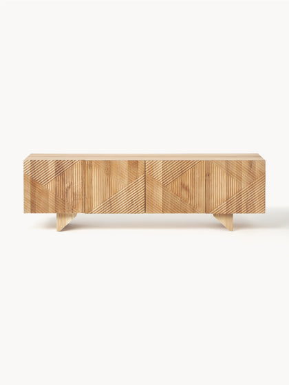 Westwing Collection Lowboard Louis aus Eschenholz Bis zu 65% Rabatt