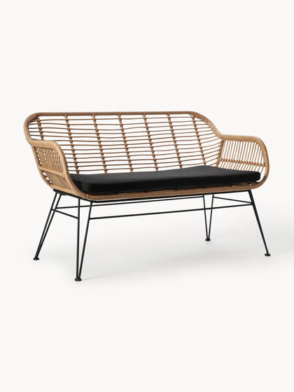 Westwing Collection Polyrattan-Sitzbank Costa 2025