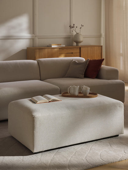 Westwing Collection XL-Hocker Melva B 116 x T 72 cm Online