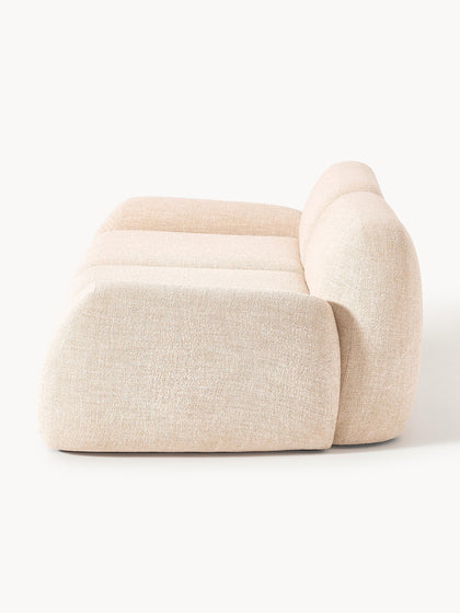 Westwing Collection Modulares Sofa Wolke (3-Sitzer) aus Bouclé Auslauf