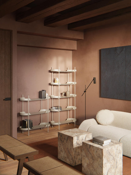 Westwing Collection Hohes Metall-Regal Taru Verkauf