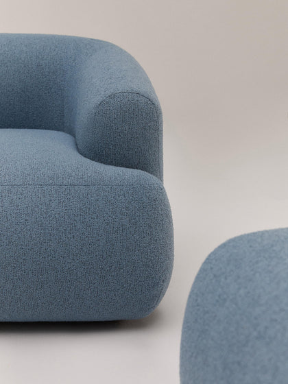 Westwing Collection Modulares Bouclé-Sofa Sofia (2-Sitzer) Fabrikverkauf