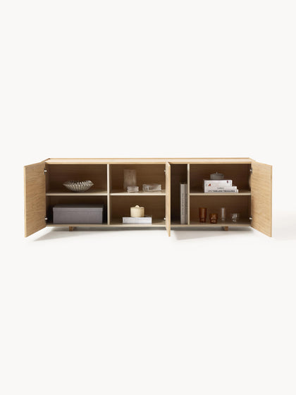 Westwing Collection Holz-Sideboard Larsen Kostenloser Versand