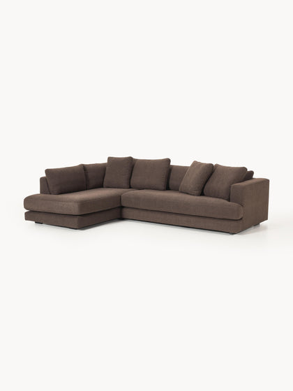 Westwing Collection Bouclé-Ecksofa Tribeca Exklusivangebot