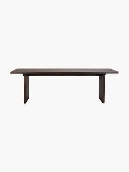 Westwing Collection Esstisch Emmett aus Eichenholz 240 x 95 cm Heißer Verkauf