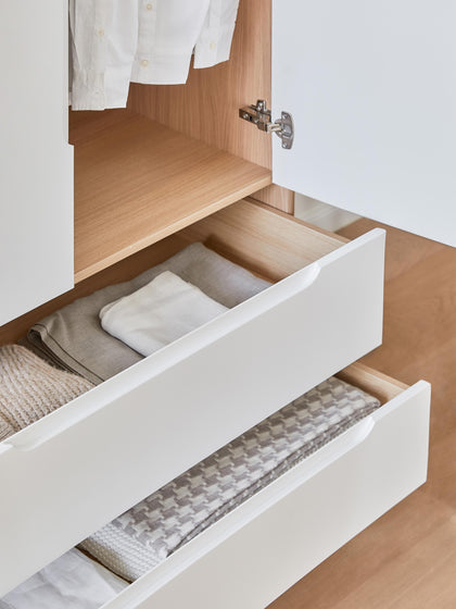 Westwing Collection Kleiner Kleiderschrank Cassy 2-türig Große Rabatte