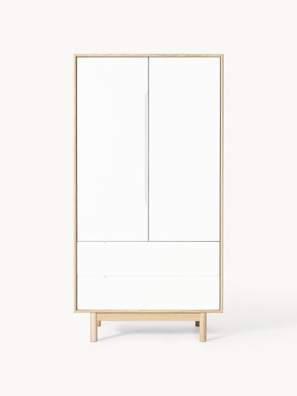 Westwing Collection Kleiner Kleiderschrank Cassy 2-türig Große Rabatte