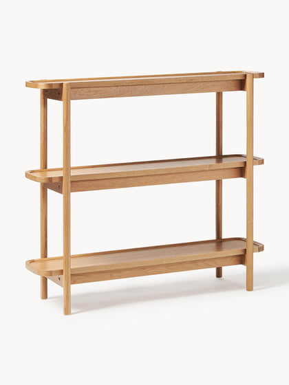 Westwing Collection Niedriges Holz-Regal Libby