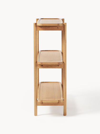 Westwing Collection Niedriges Holz-Regal Libby Bestseller