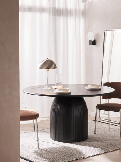Westwing Collection Runder Esstisch Nelly mit Rillenstruktur in verschiedenen Größen Zeitbegrenzte Promotion