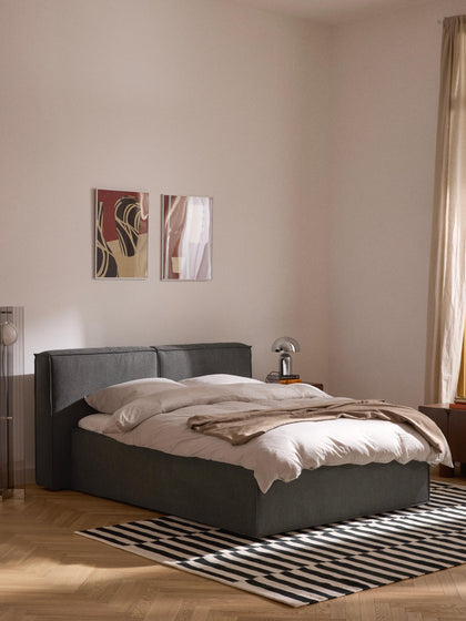 Westwing Collection Boxspringbett Lennon Riesige Rabatte