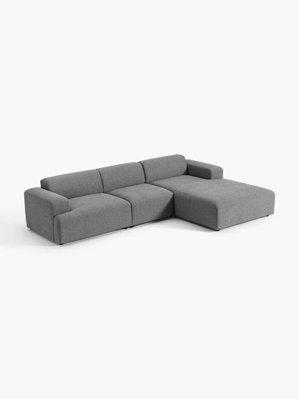 Westwing Collection Ecksofa Melva (4-Sitzer) 50% Rabatt mit kostenlosem Versand
