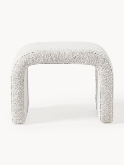 Westwing Collection Bouclé-Hocker Penelope Black Friday Preise