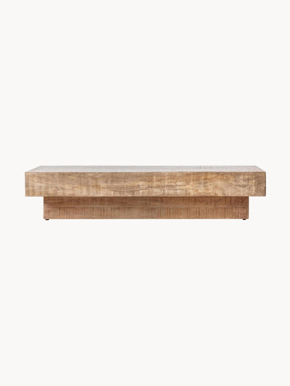 Westwing Collection Couchtisch Iowa aus Mangoholz