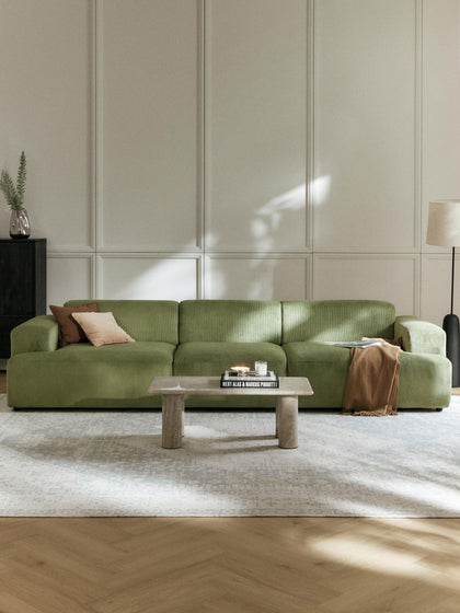 Westwing Collection Cord-Sofa Melva (4-Sitzer) Rabatte dieses Monats