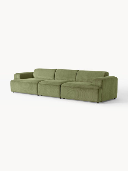 Westwing Collection Cord-Sofa Melva (4-Sitzer) Rabatte dieses Monats