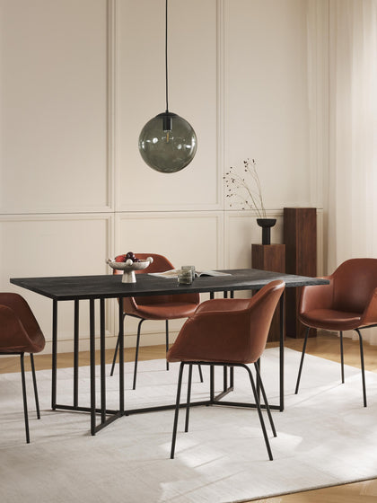 Westwing Collection Esstisch Luca aus Mangoholz in verschiedenen Größen 2025