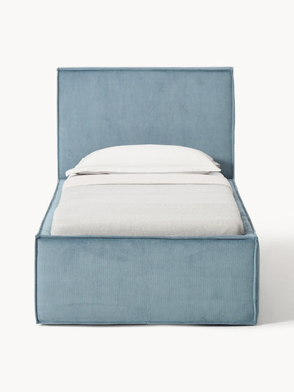 Westwing Collection Cord-Einzelbett Dream mit Stauraum Outlet