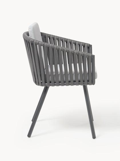 Westwing Collection Garten-Armlehnstühle Malo 2 Stück Angebote