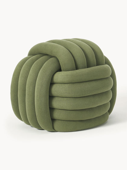 Westwing Collection Knoten-Pouf Twist