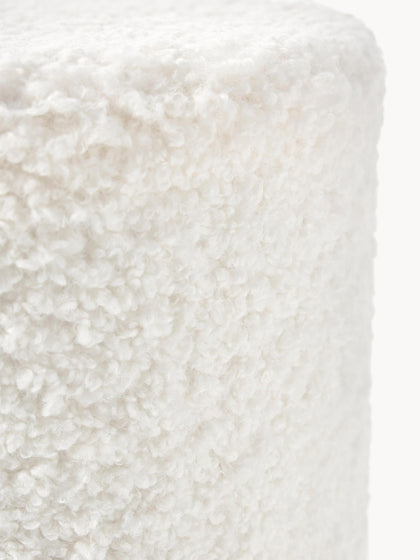 Westwing Collection Teddy-Polsterhocker Daisy Flash Sale