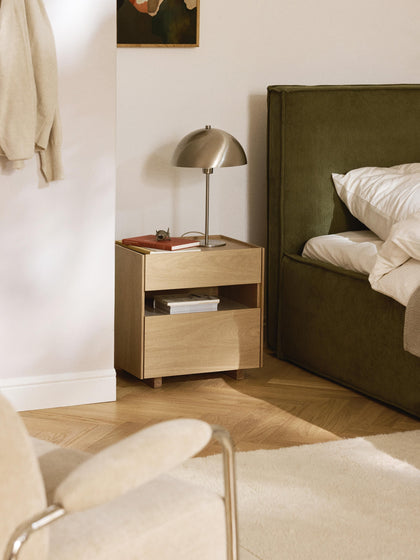 Westwing Collection Holz-Nachttisch Larsen Begrenztes Angebot