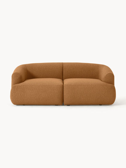 Westwing Collection Modulares Bouclé-Sofa Sofia (2-Sitzer) Online Shopping
