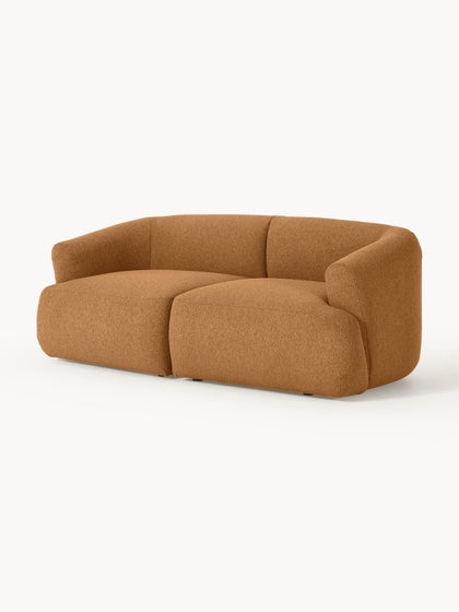 Westwing Collection Modulares Bouclé-Sofa Sofia (2-Sitzer) Online Shopping
