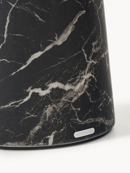 Westwing Collection Runder Esstisch Disc in Marmor-Optik Ø 70 cm Cyber Monday