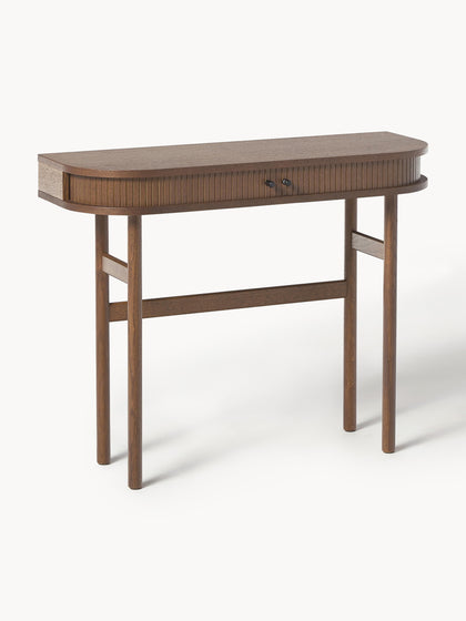 Westwing Collection Konsole Calary mit geriffelter Front