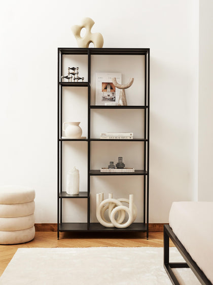 Westwing Collection Hohes Metall-Regal Neptun Valentinstagsangebot