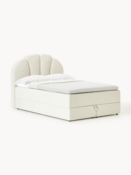 Westwing Collection Boxspringbett Romia mit Stauraum