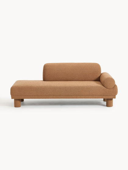 Westwing Collection Bouclé-Ottomane Lilo