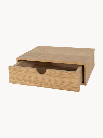 Westwing Collection Wand-Nachttisch Farsta mit Schublade Riesige Ersparnisse