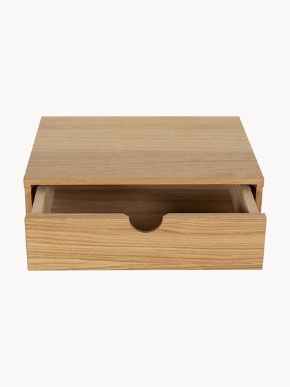 Westwing Collection Wand-Nachttisch Farsta mit Schublade Riesige Ersparnisse