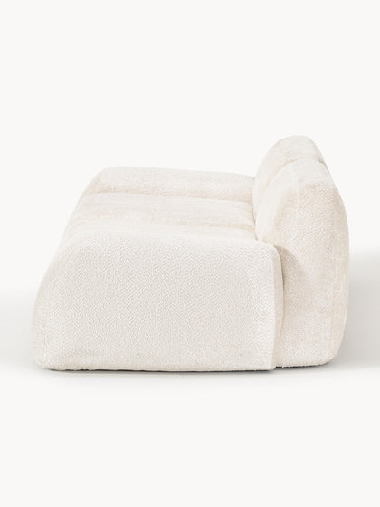 Westwing Collection Modulares Sofa Wolke (3-Sitzer) aus Teddy-Bouclé Nur für heute
