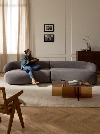 Westwing Collection Sofa Alba (4-Sitzer) Sonderangebot der Fabrik